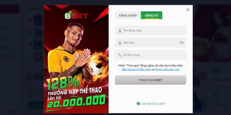 Hướng dẫn chi tiết đăng ký BBET
