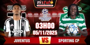 Soi Kèo Juventus Vs Sporting CP 03h00 5/11 Champions League 2025/26 16 Juventus Vs Sporting CP 03h00 5_11 Champions League 2025_26
