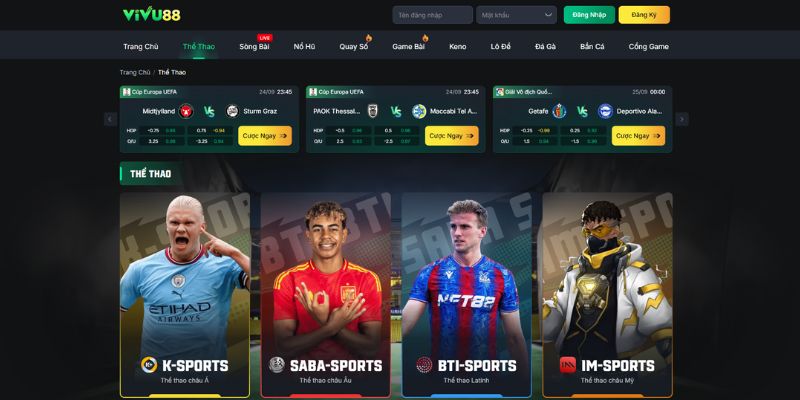 VIVU88 - Trang cá cược bóng đá uy tín nhất 2025